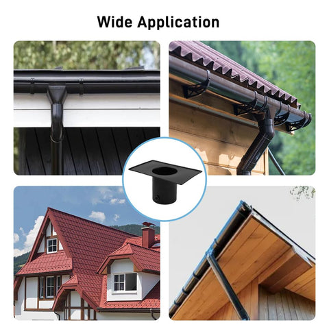 giole rain chain adapter-water-flow: better guidance of water toward the chain