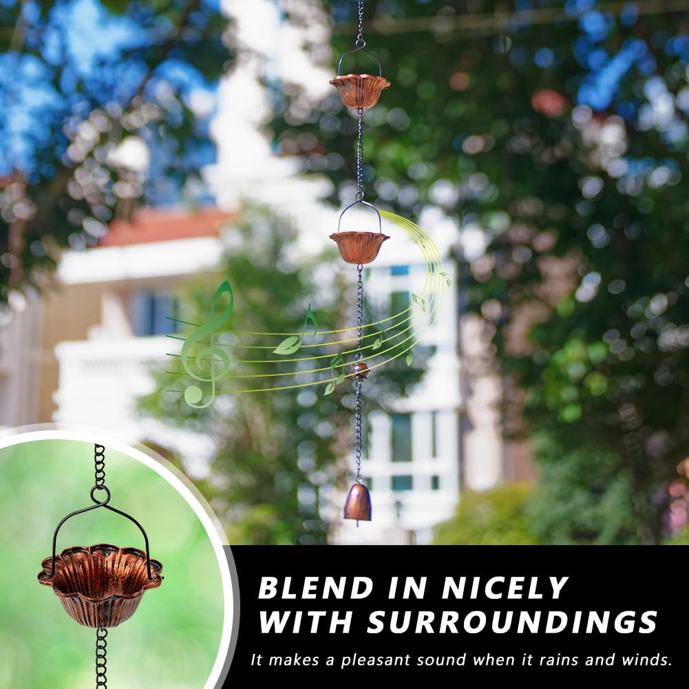 giole rain chain offers a gutter alternative for outdoor spaces