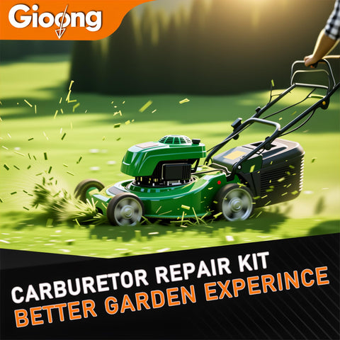 Gioong M230 carburetor kit improves engine performance with clean air intake.