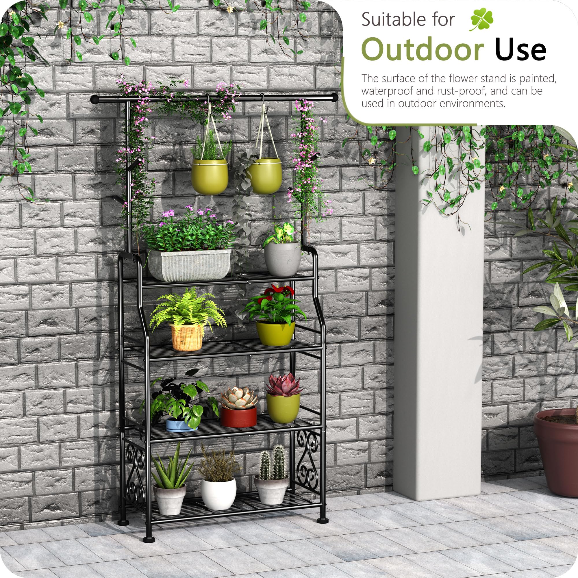 GIOTORENT outdoor patio setup shows corner-fit design for small spaces.