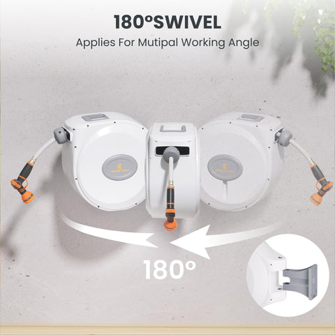 Giraffe Tools CW20 180-degree swivel enables flexible watering directions