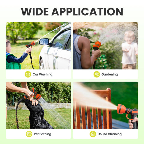 Giraffe Tools durable PVC core handles high pressure for reliable garden work.