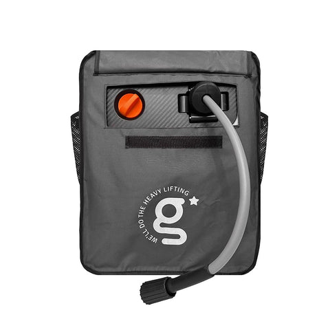 Giraffe Tools G20 cover front view protects the pressure washer from weather and debris.