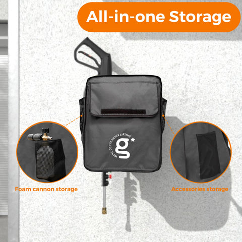 Giraffe Tools G20 cover waterproof coating blocks rain and moisture.