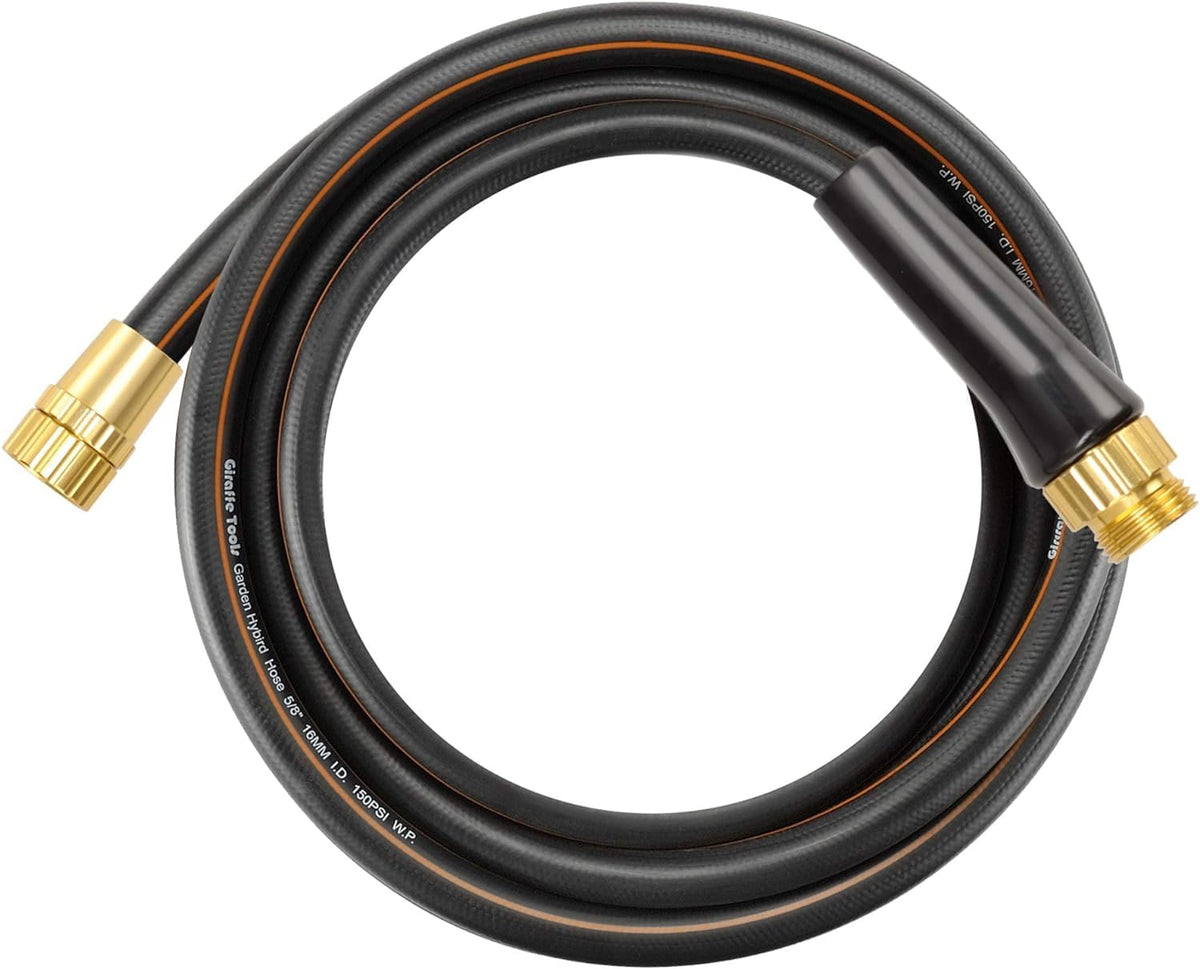 Giraffe Tools garden-hose-10ft shows compact reach for fast watering tasks around the yard