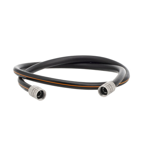 Giraffe Tools garden hose shows custom-length flexibility for tailored watering setups.