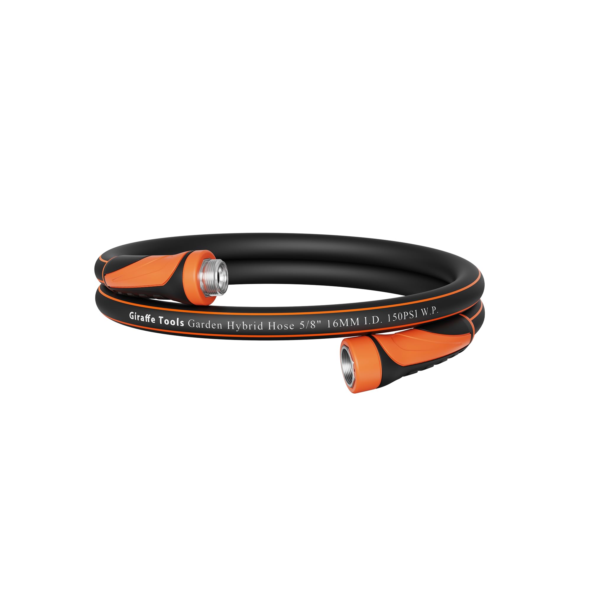 Giraffe Tools garden hose 58-inch heavy-duty design for versatile yard watering.