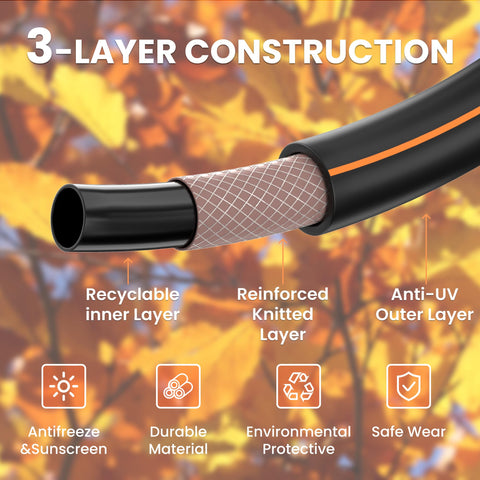 Giraffe Tools all-weather flexible hose resists extreme temperatures