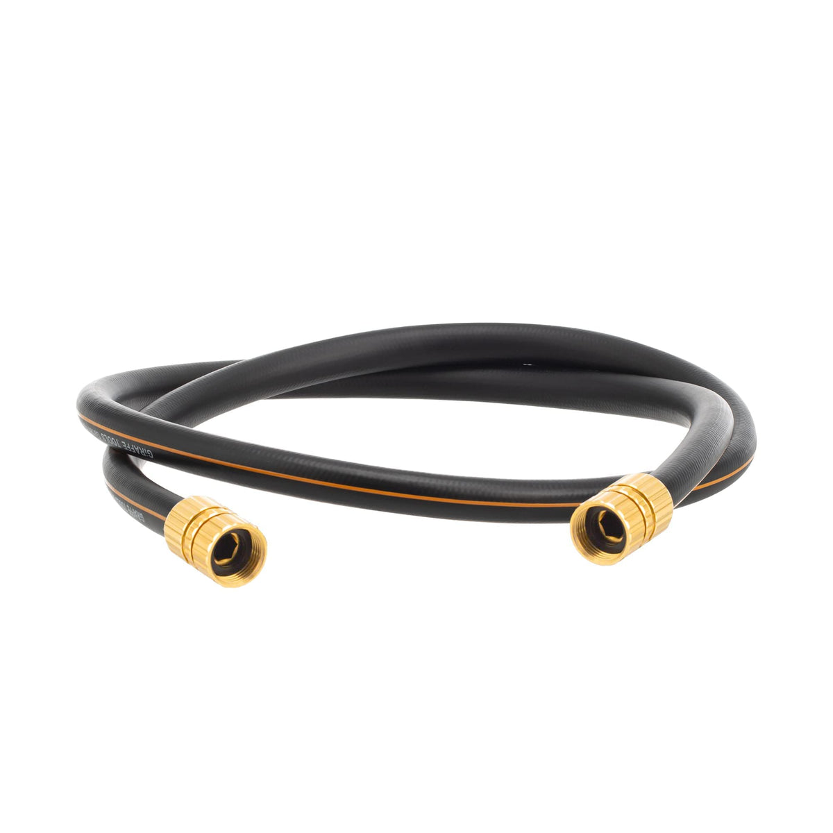 Giraffe Tools garden hose with custom-length focus for flexible setup and easy storage.