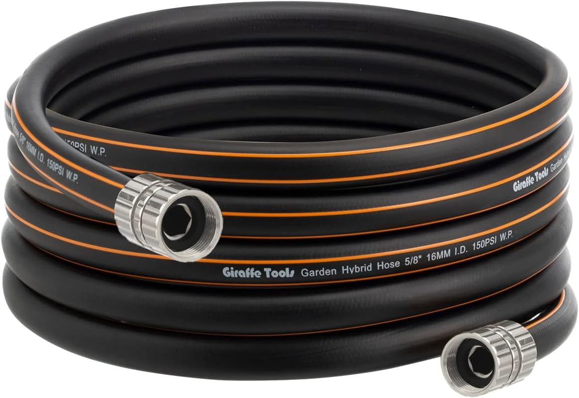 Giraffe Tools garden-hose-custom-length adapts to your space for precise watering.