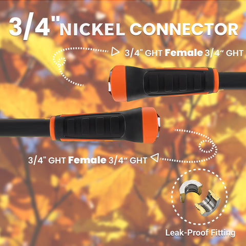 Giraffe Tools female-to-female fittings ensure flexible, secure connections with compatible equipment.