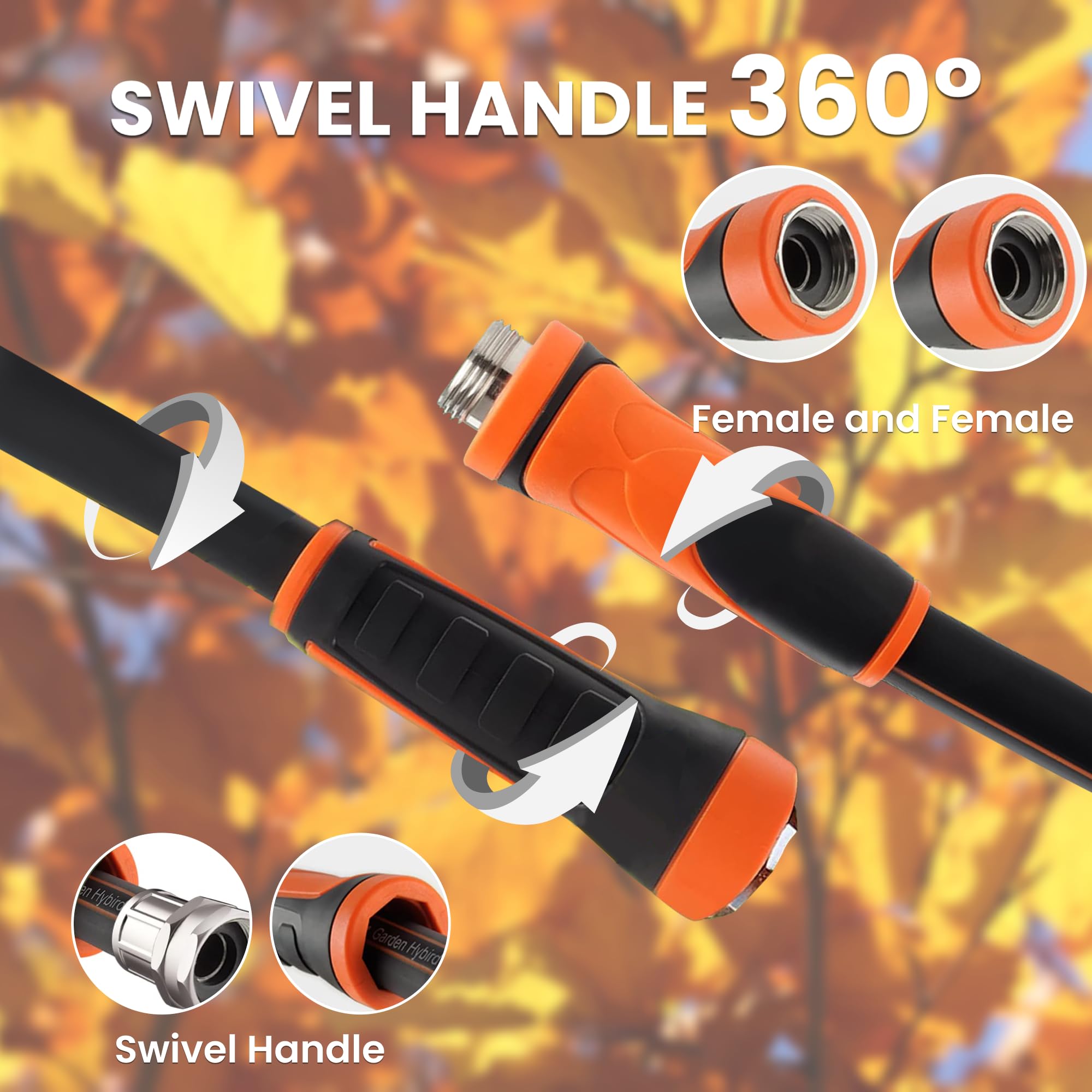 Giraffe Tools nickel fittings prevent leaks and crush resistance for durable connections.