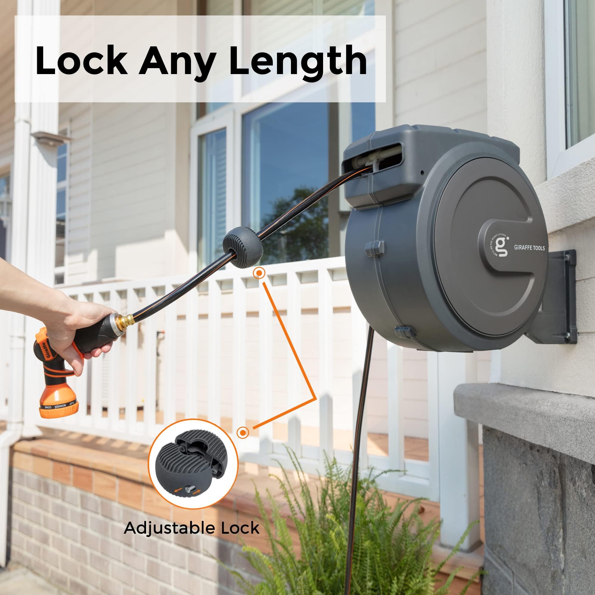 Giraffe Tools quick-release lift enables simple storage