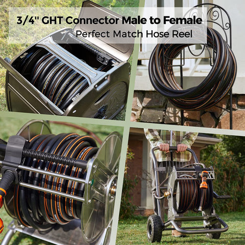 Giraffe Tools versatile hose for garden, car, and pets
