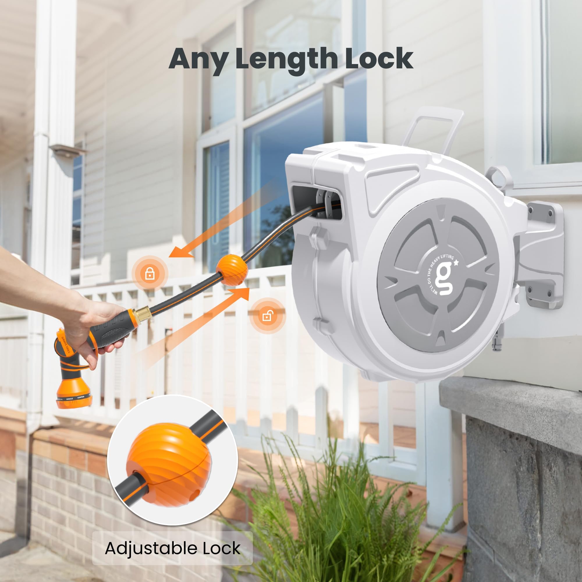 Giraffe Tools openable top cover allows quick inspection during use