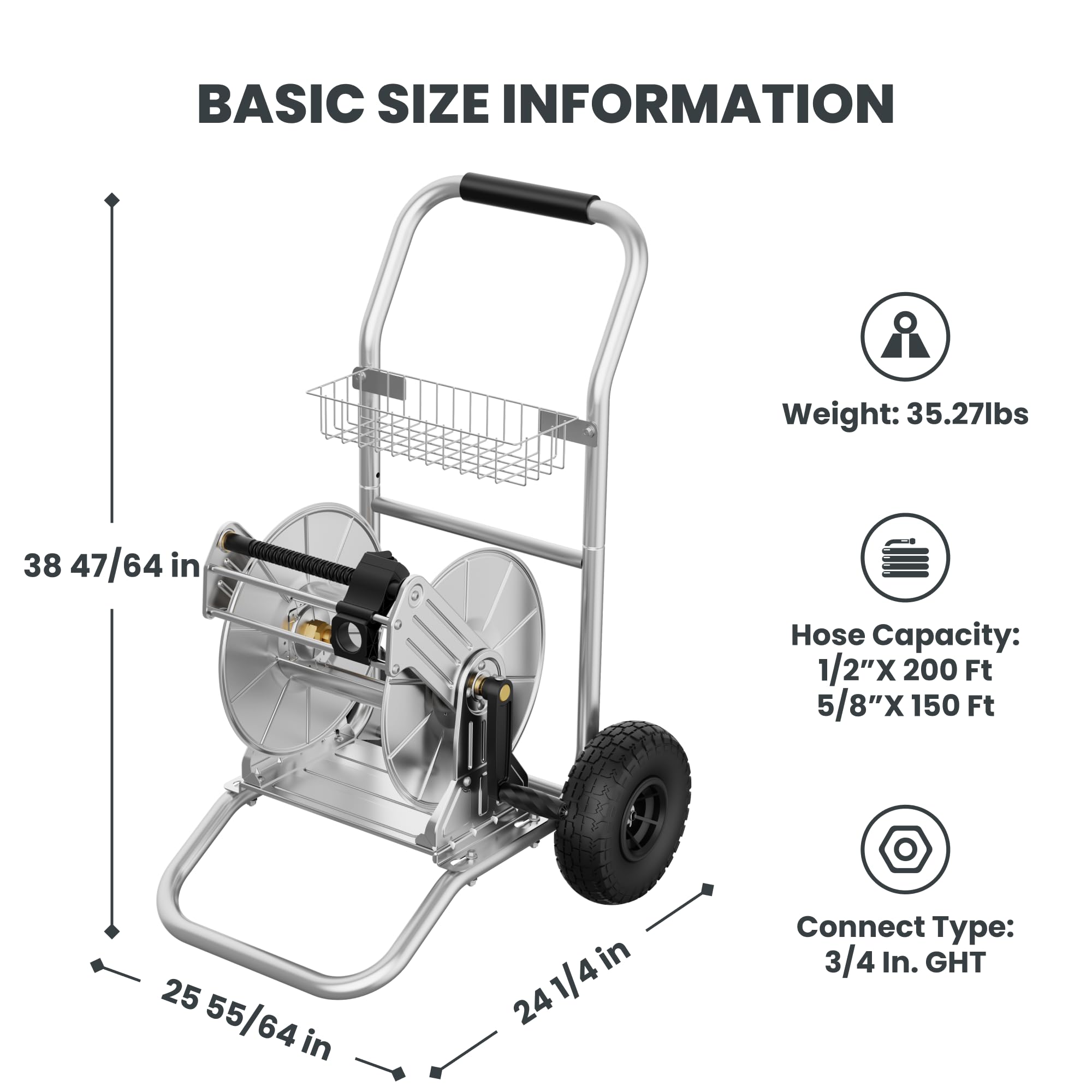 Giraffe Tools outdoor mobile cart enhances garden tasks with easy transport