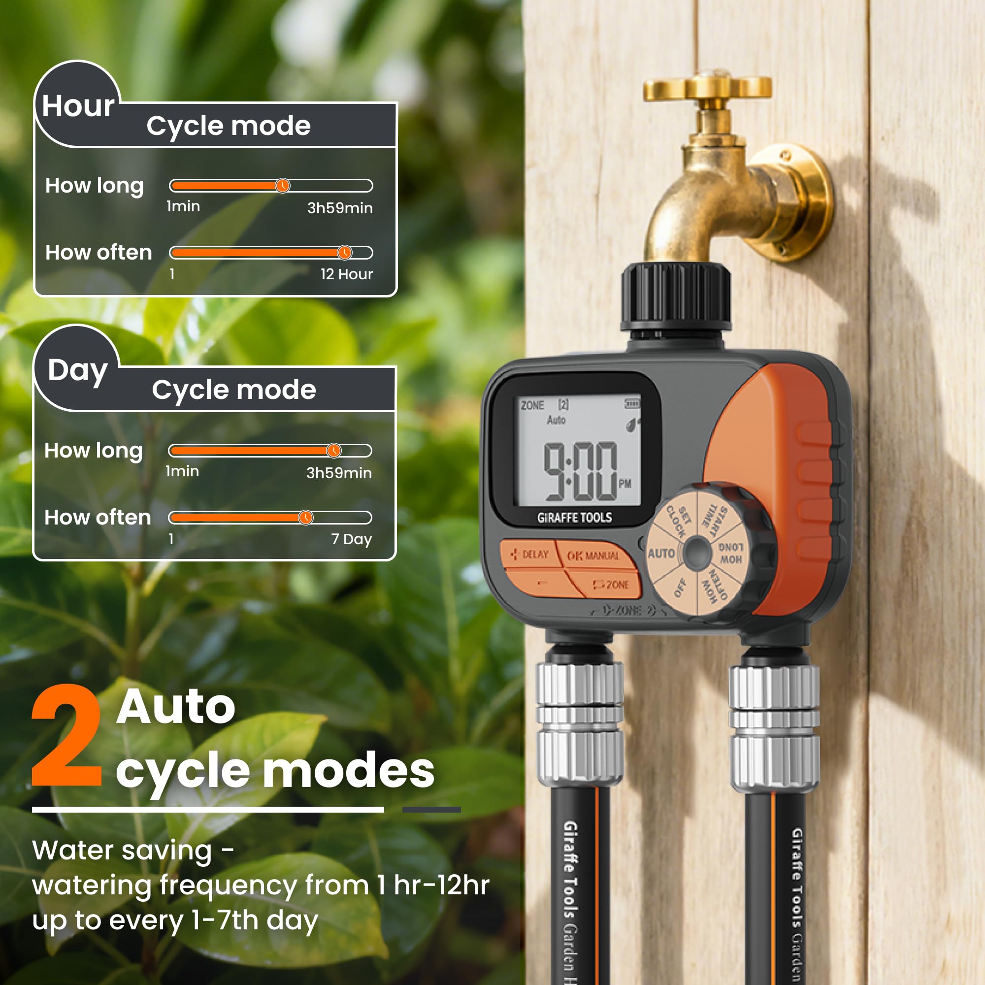 Giraffe Tools ultra-lightweight hose for portable year-round use