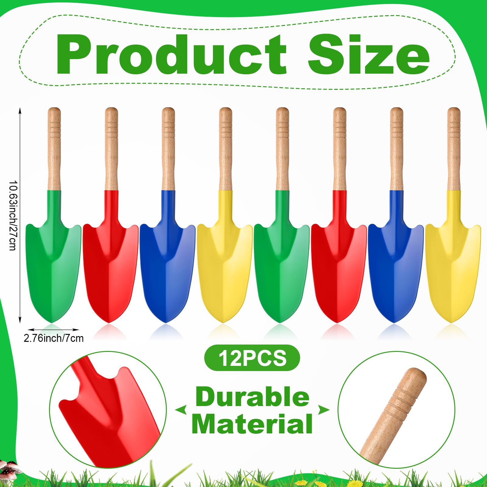 Gisafai colorful kids gardening tools spark creativity during planting