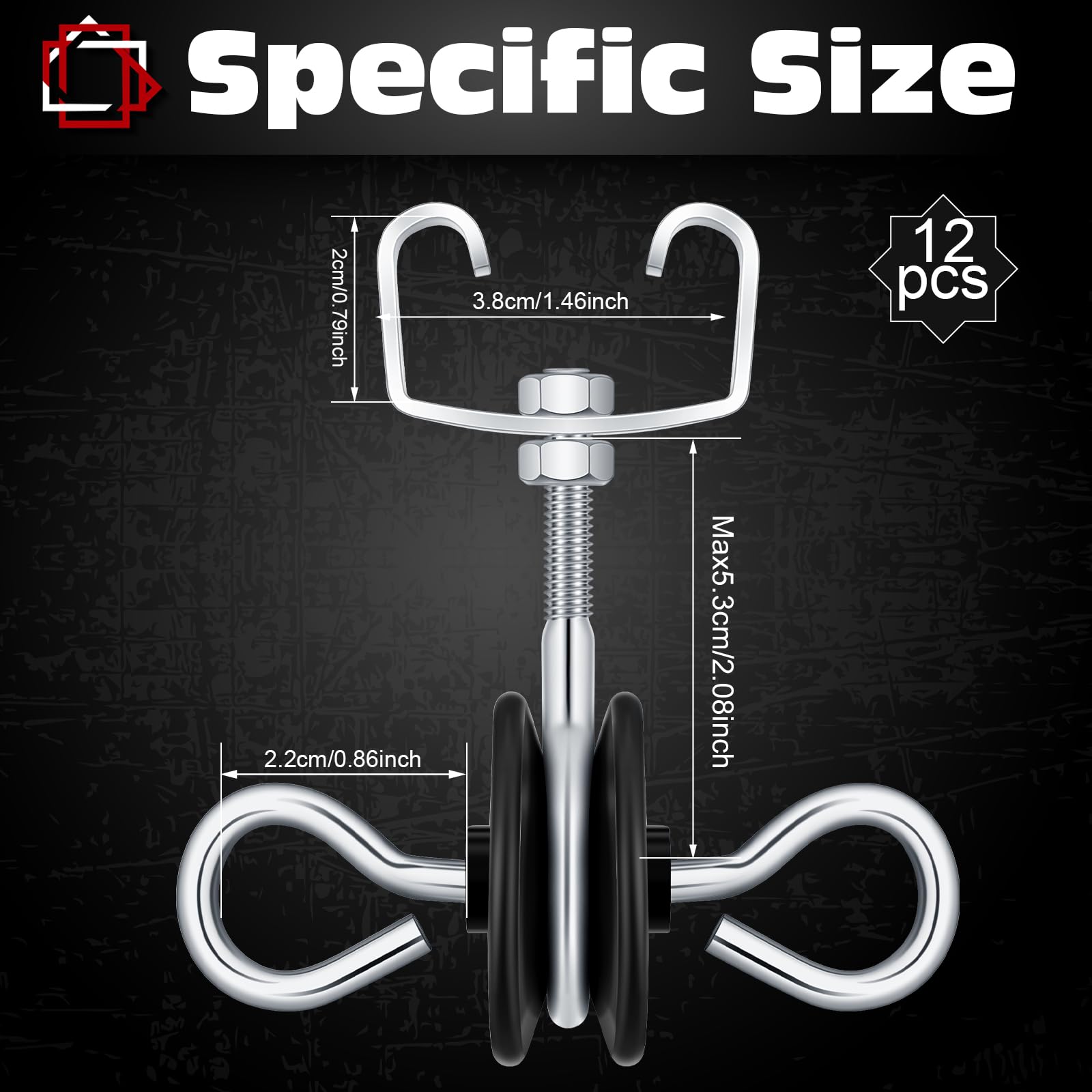 Gisafai double-hook 2-rings insulators for reliable post mounting and clean lines.