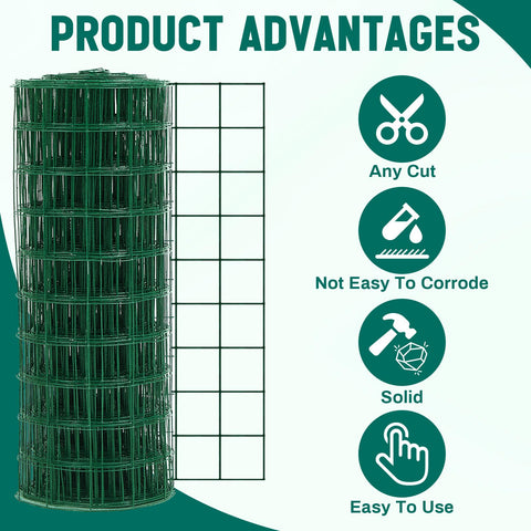 Gisafai easy-roll fence ready for quick DIY installation on posts or rails.