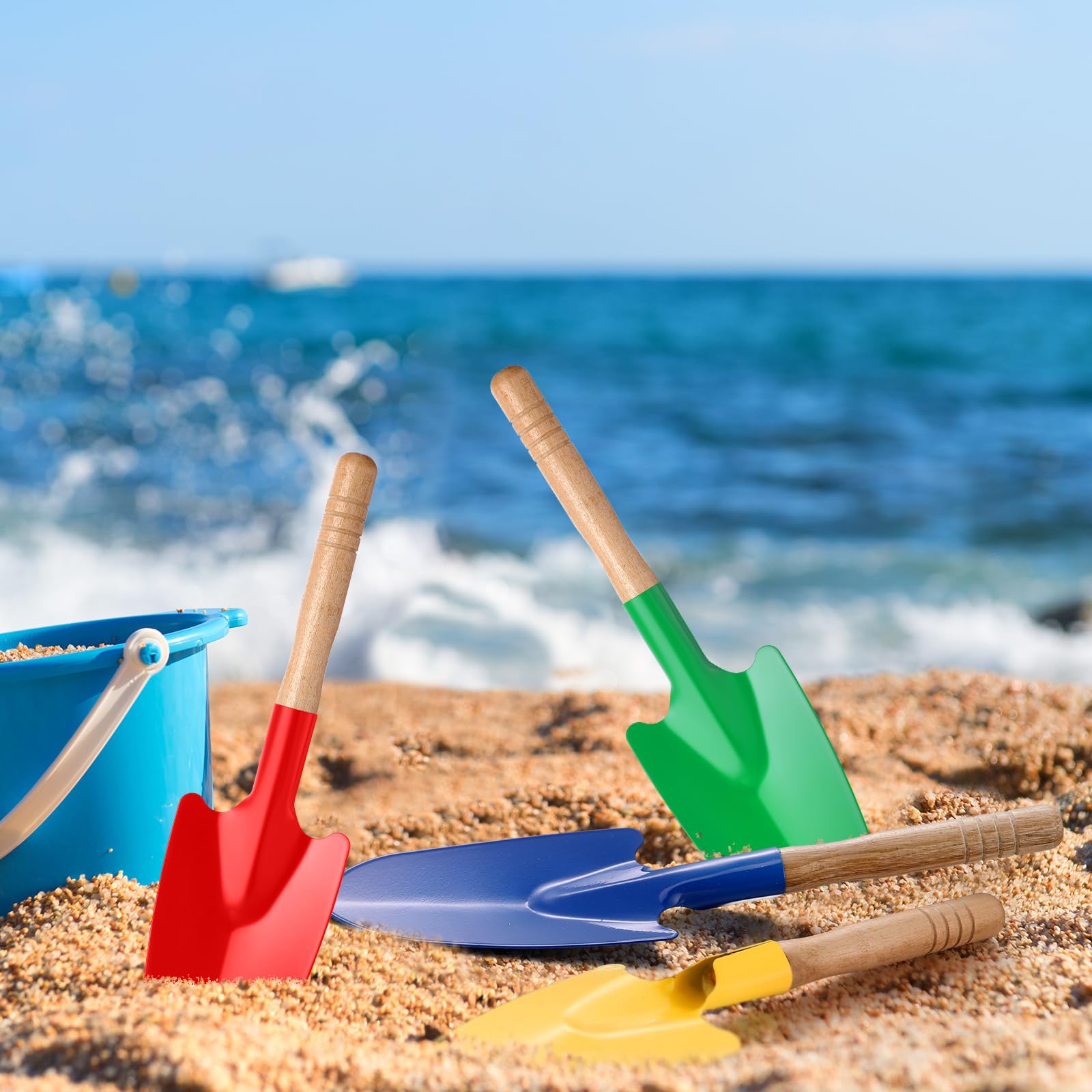 Gisafai shovels ideal for planting, sand digging, and transplanting.