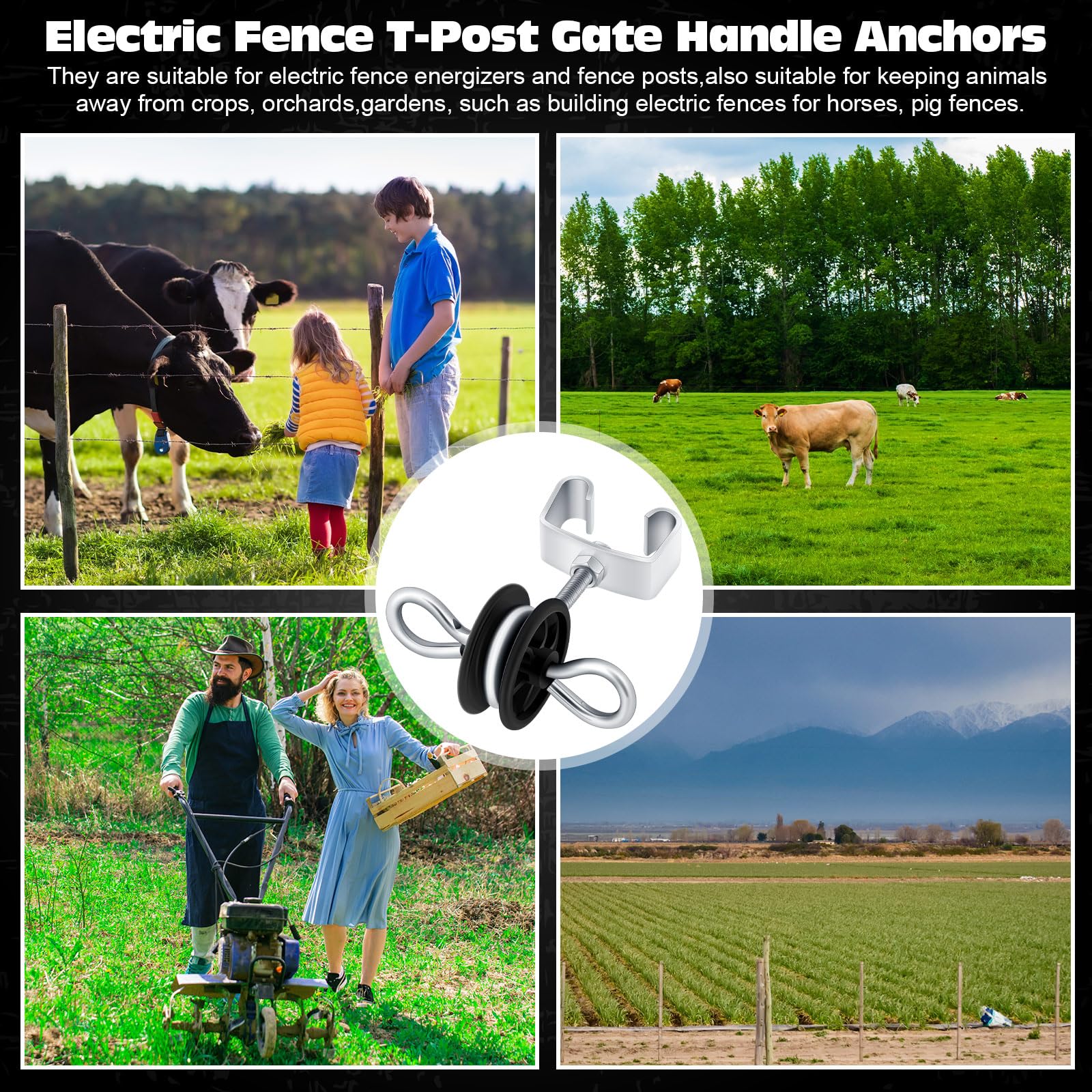 Gisafai versatile fencing solution for farms and pets with dependable performance.