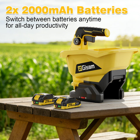 Gisam Handheld Spreader ergonomic grip reduces fatigue during long sessions.