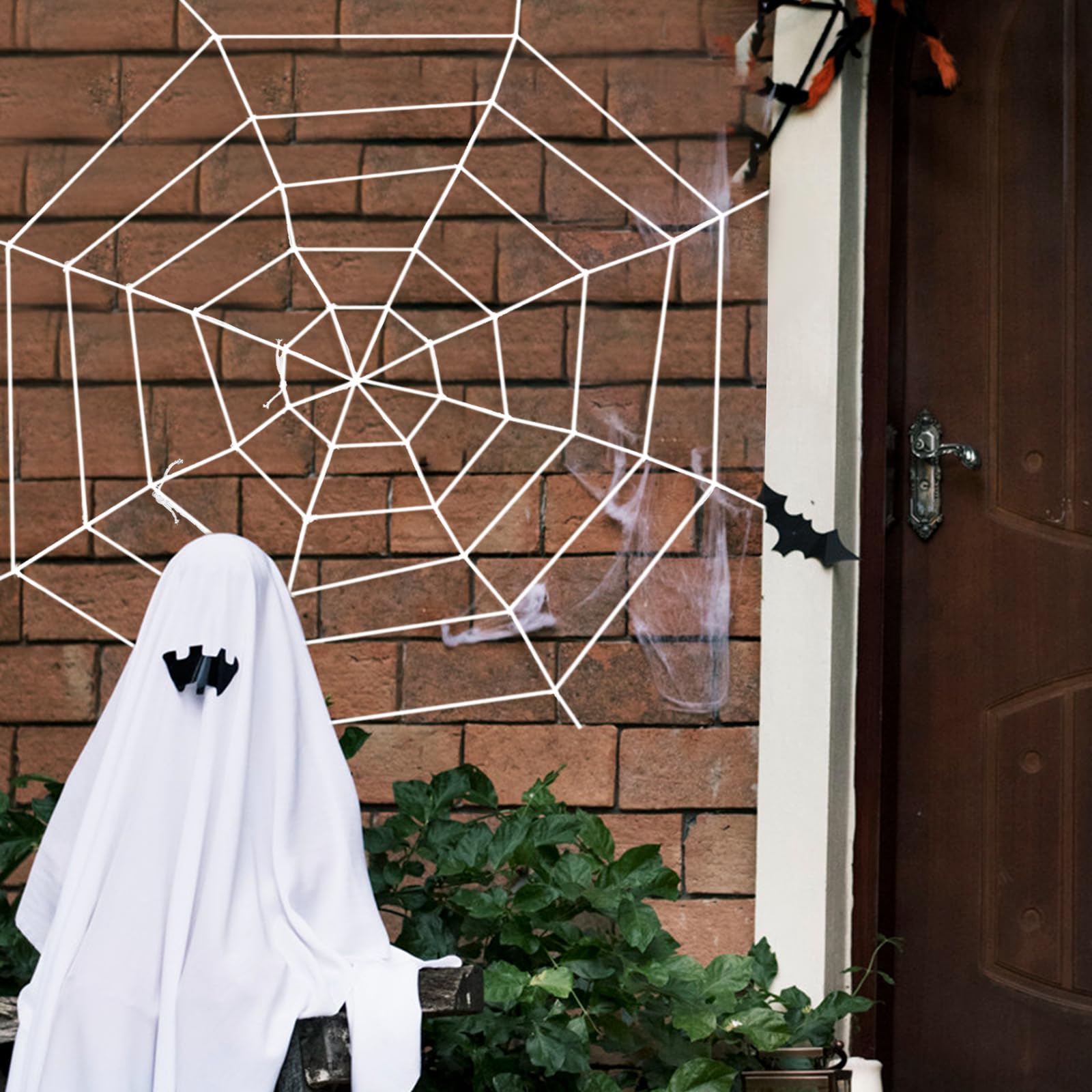 Gistome elastic belt spider web installs quickly for easy setup.
