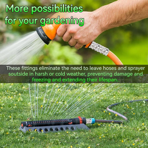 Gitende quick-release design enables effortless nozzle or pump swaps