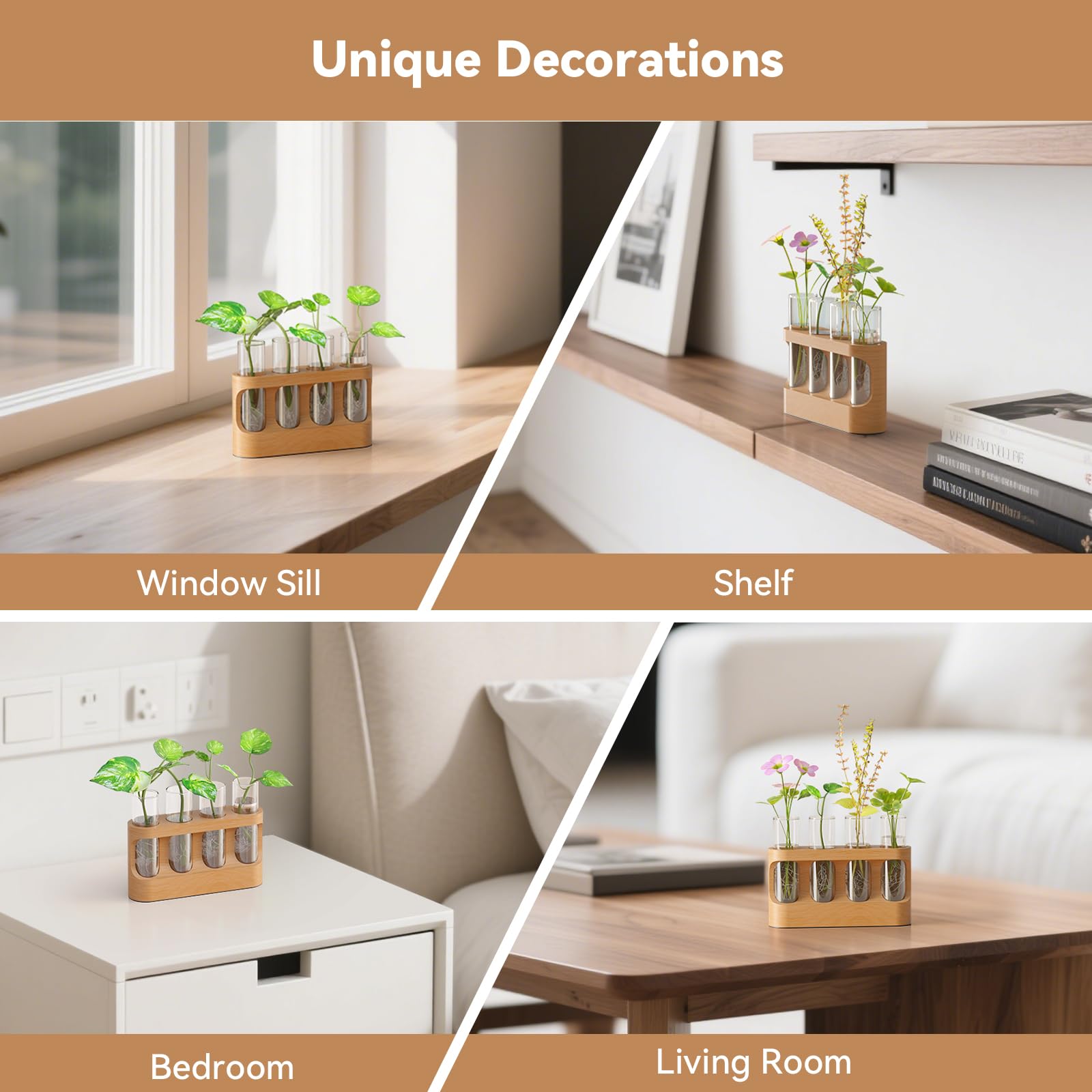 Giunn anti-slip base ensures stable placement on desks and shelves