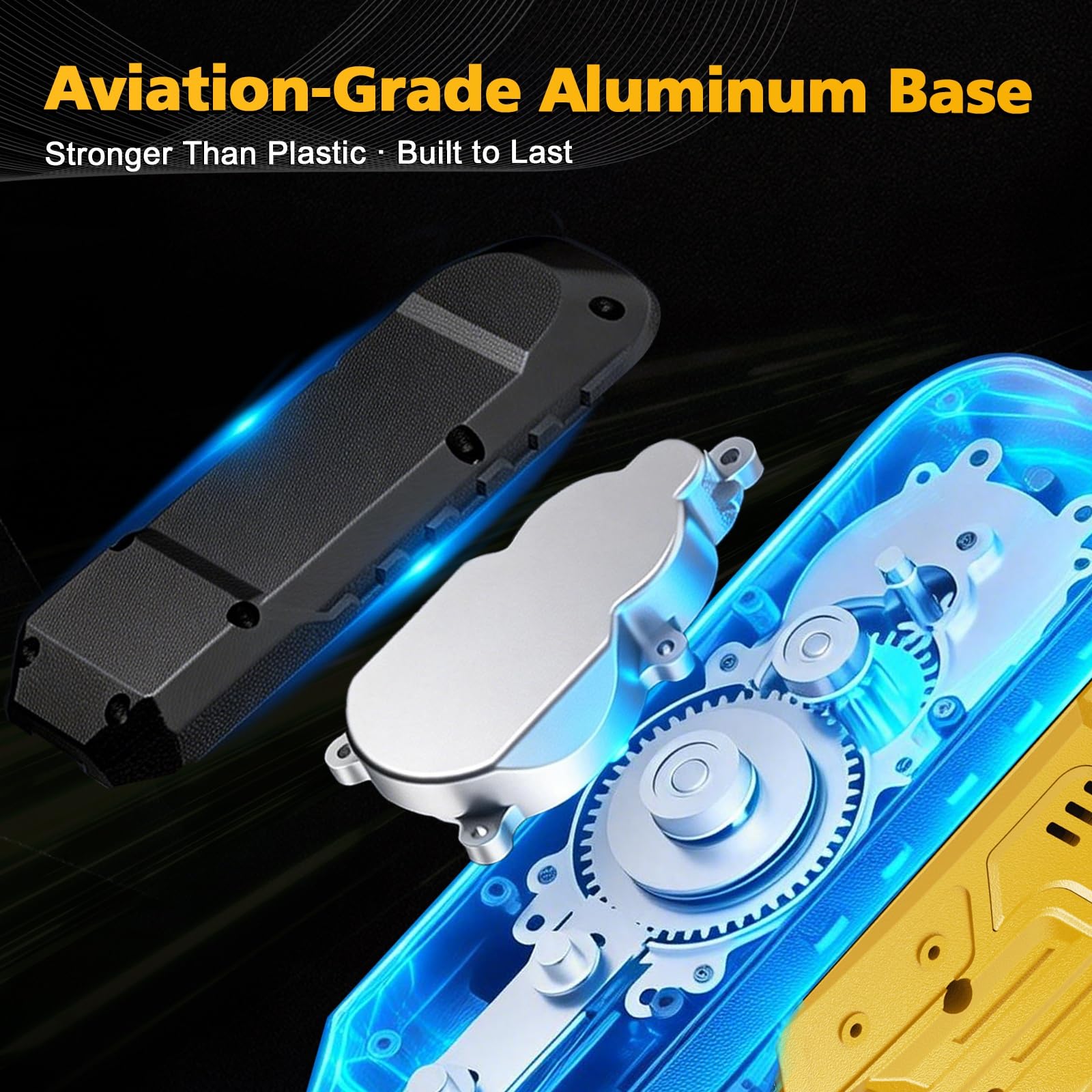 Givilo dual safety switch prevents accidental start-ups for safer operation.