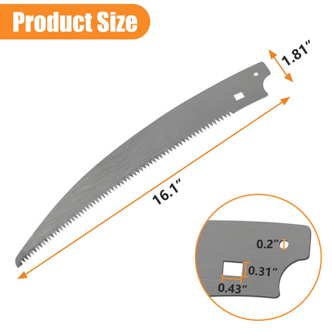 GJK 15-inch pruning blade for Fiskars 9388 delivers clean trims on tough wood.