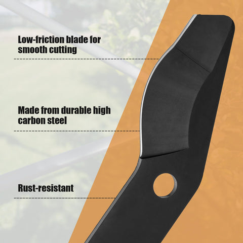 GJK lopper blades enable up to 2-inch cutting capacity for thicker branches.