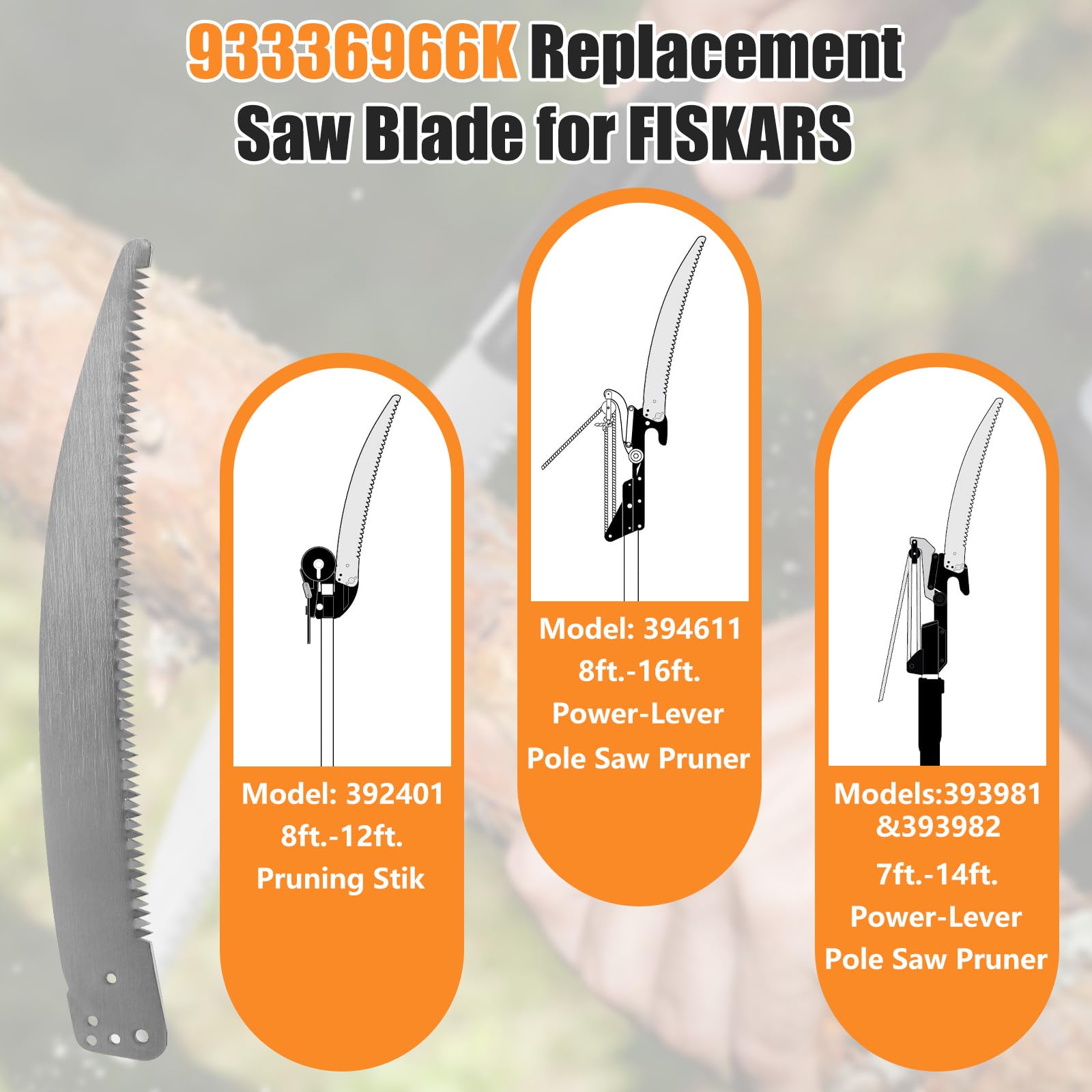 GJK staggered teeth design blade for a wider cutting path and smoother cuts.
