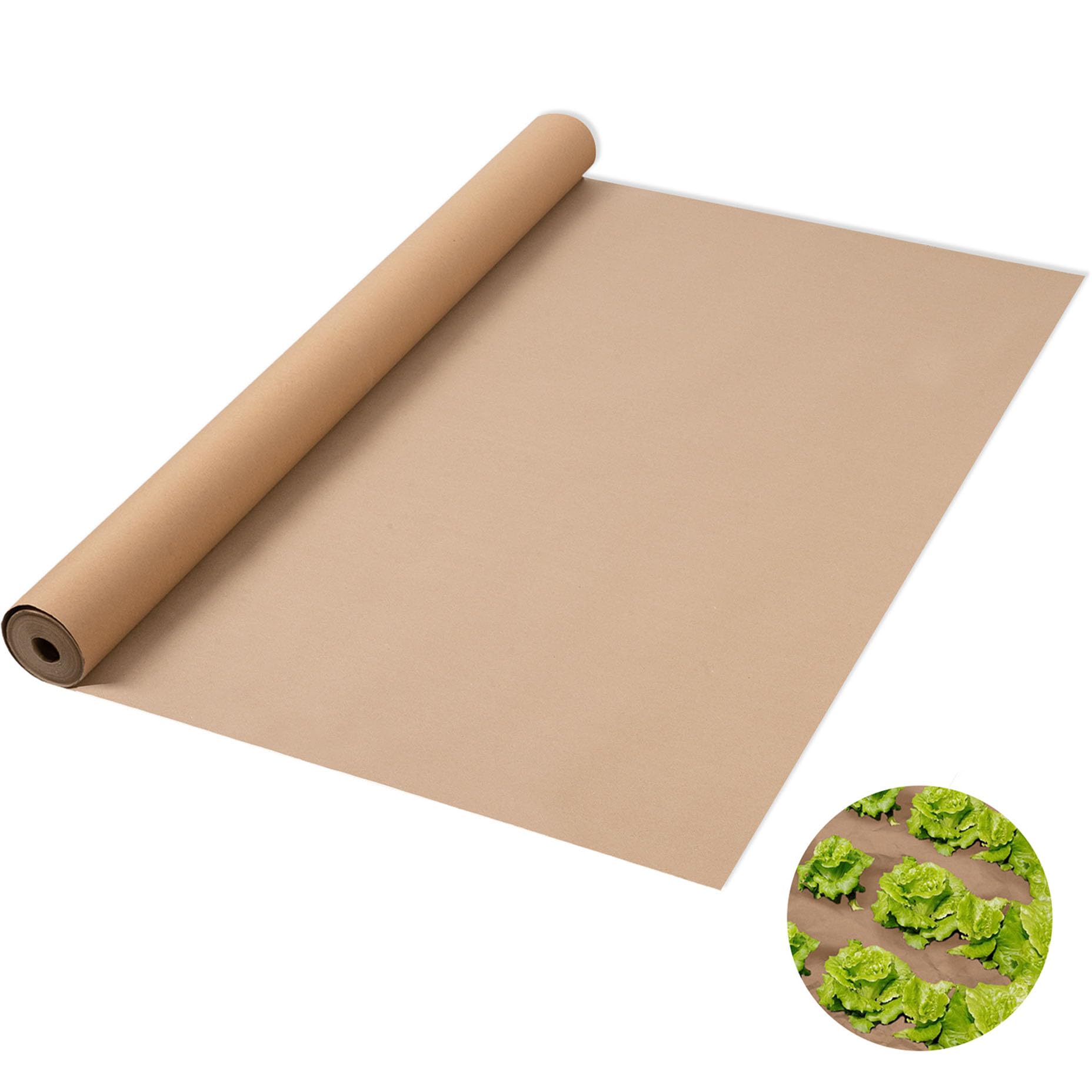 gjkldcvb biodegradable paper weed barrier roll suppresses weeds and degrades naturally.