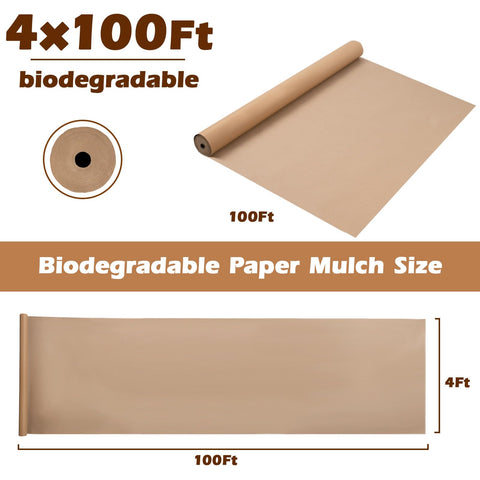 gjkldcvb landscape fabric breathable weed barrier allows air and water to reach roots.