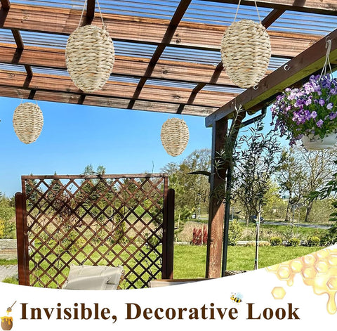 GJL Garden and patio decor deters wasps while adding charm.