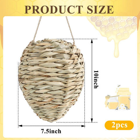 GJL Hemp rope hanging decoy easy to install outdoors.