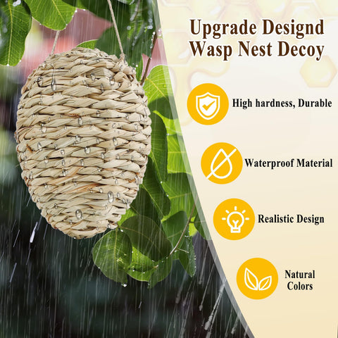GJL hemp rope attached nest design ready for outdoor hanging.
