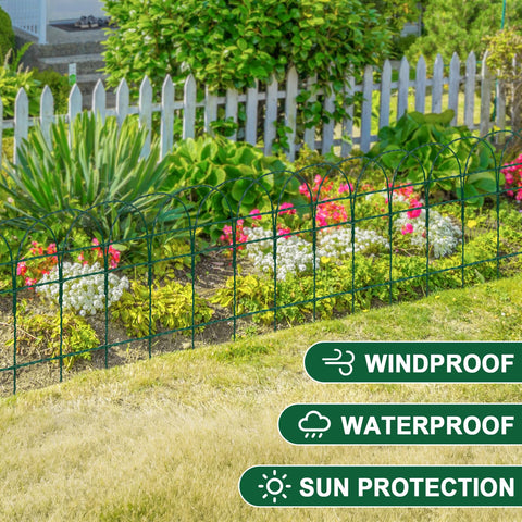 GJQ 15.7 in wide border helps create defined planting zones.