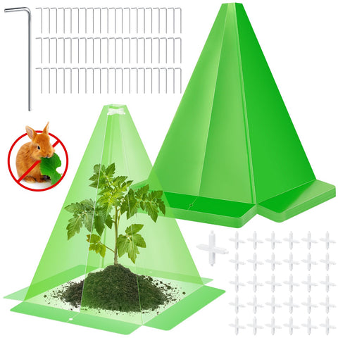 GJQ garden cloche 30-pack ready for assembly protects seedlings