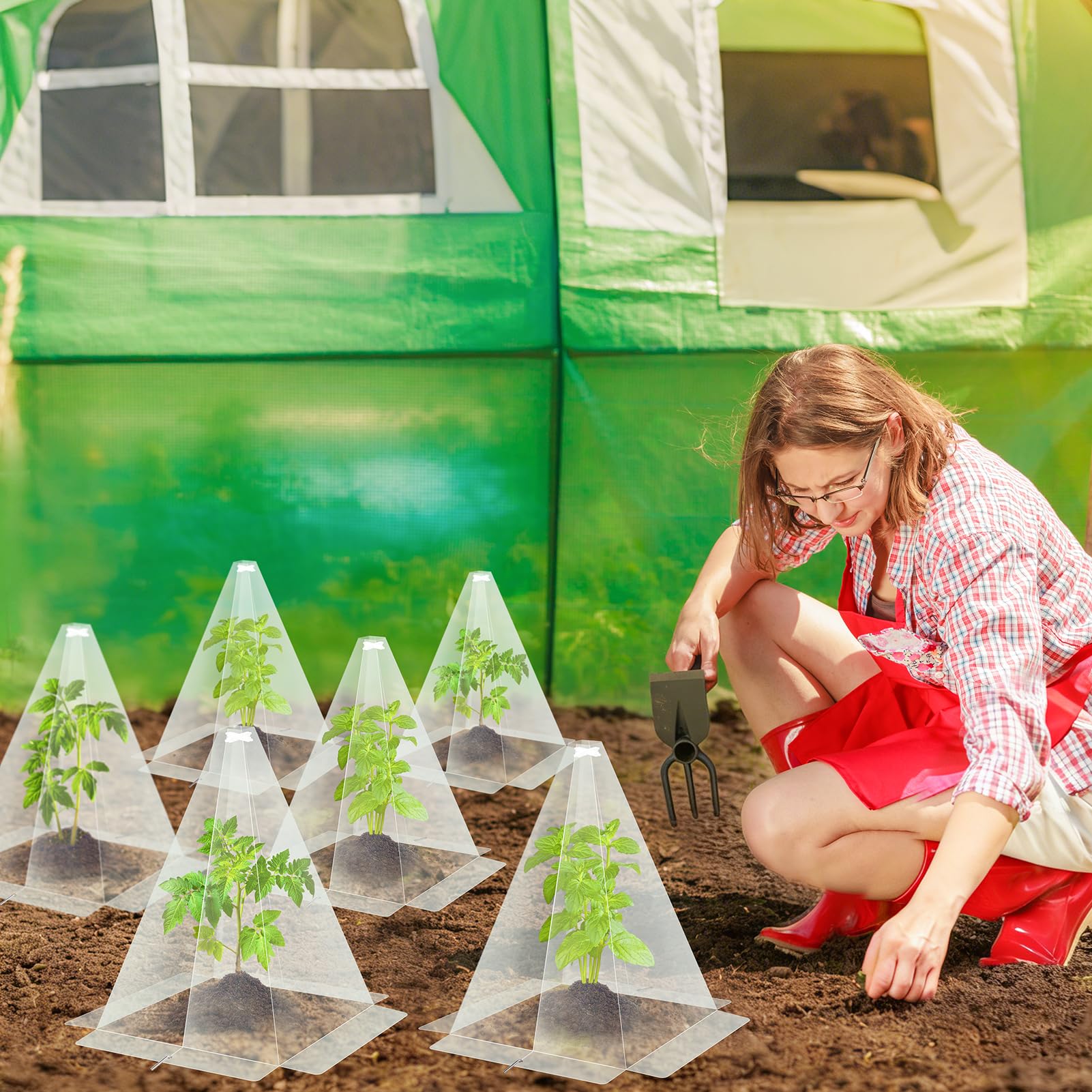 GJQ year-round protection reduces weather stress for vegetables and herbs.