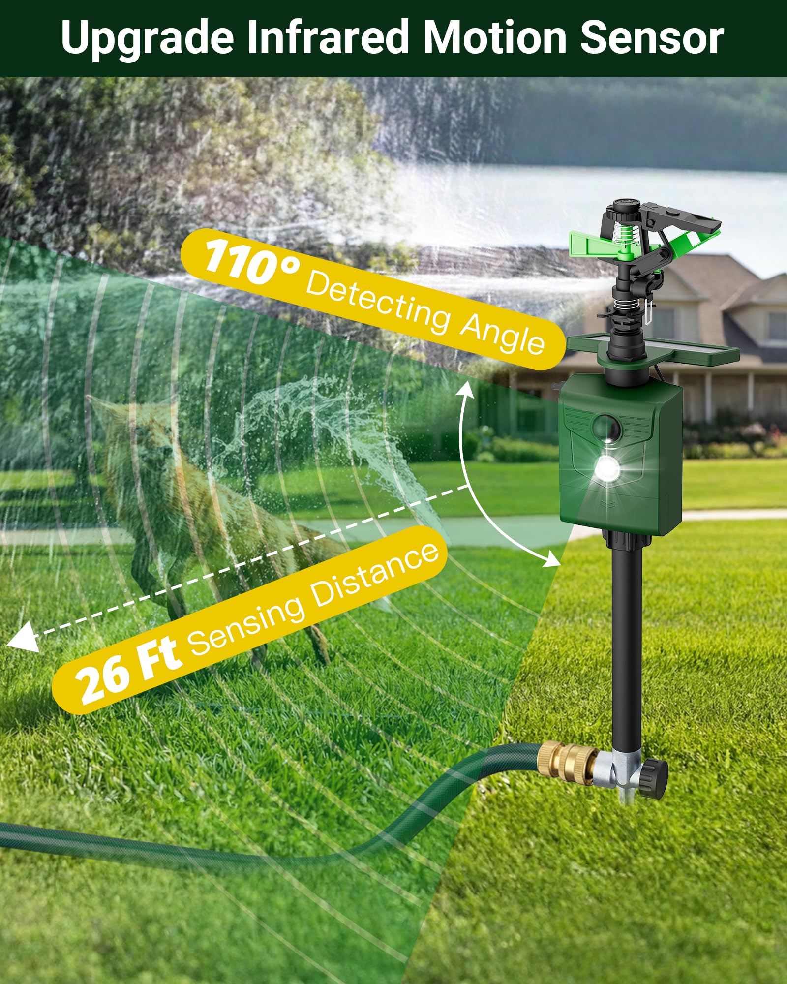 G-Jyuncyou durable stake and hose connection ensure weatherproof setup