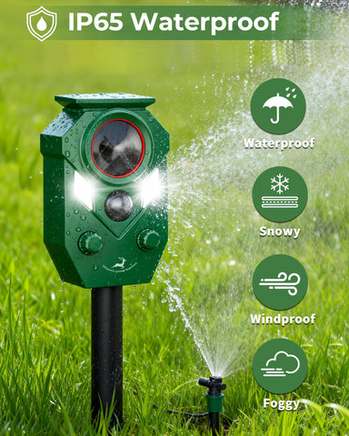 G-Jyuncyou deterrent device with bright strobe light active