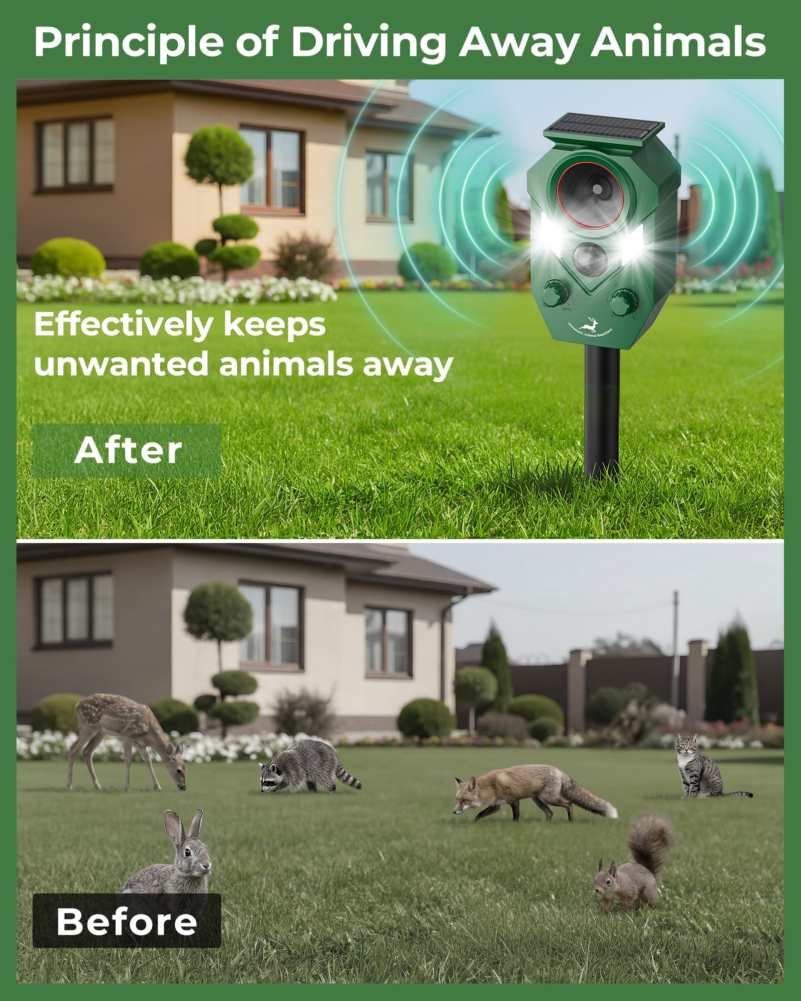 G-Jyuncyou device emitting ultrasonic waves for deterrence