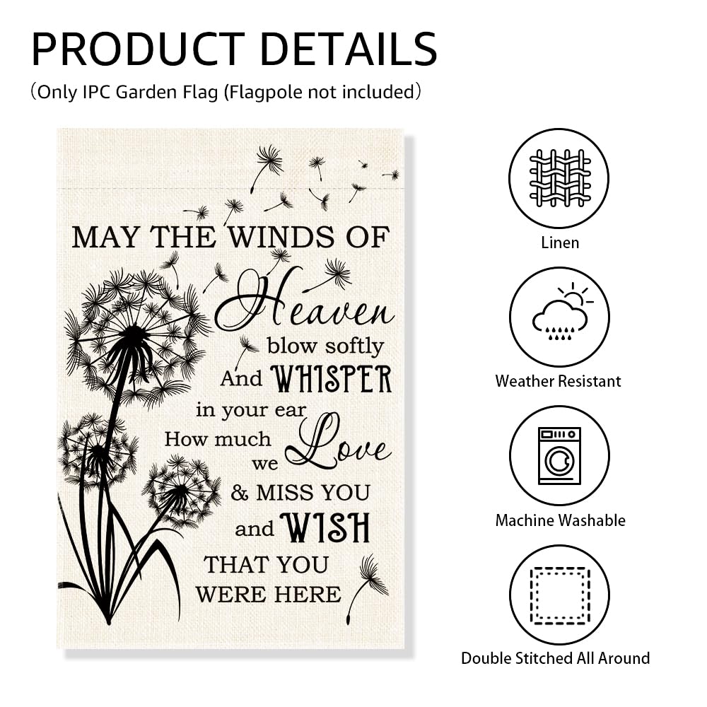 Gkodw cardinal memorial flag for porches, balconies, and garden displays