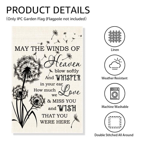 Gkodw cardinal memorial flag for porches, balconies, and garden displays