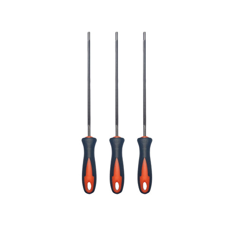 GKZKNG replacement file for three-eighths-inch chainsaw chains with precise sharpening.