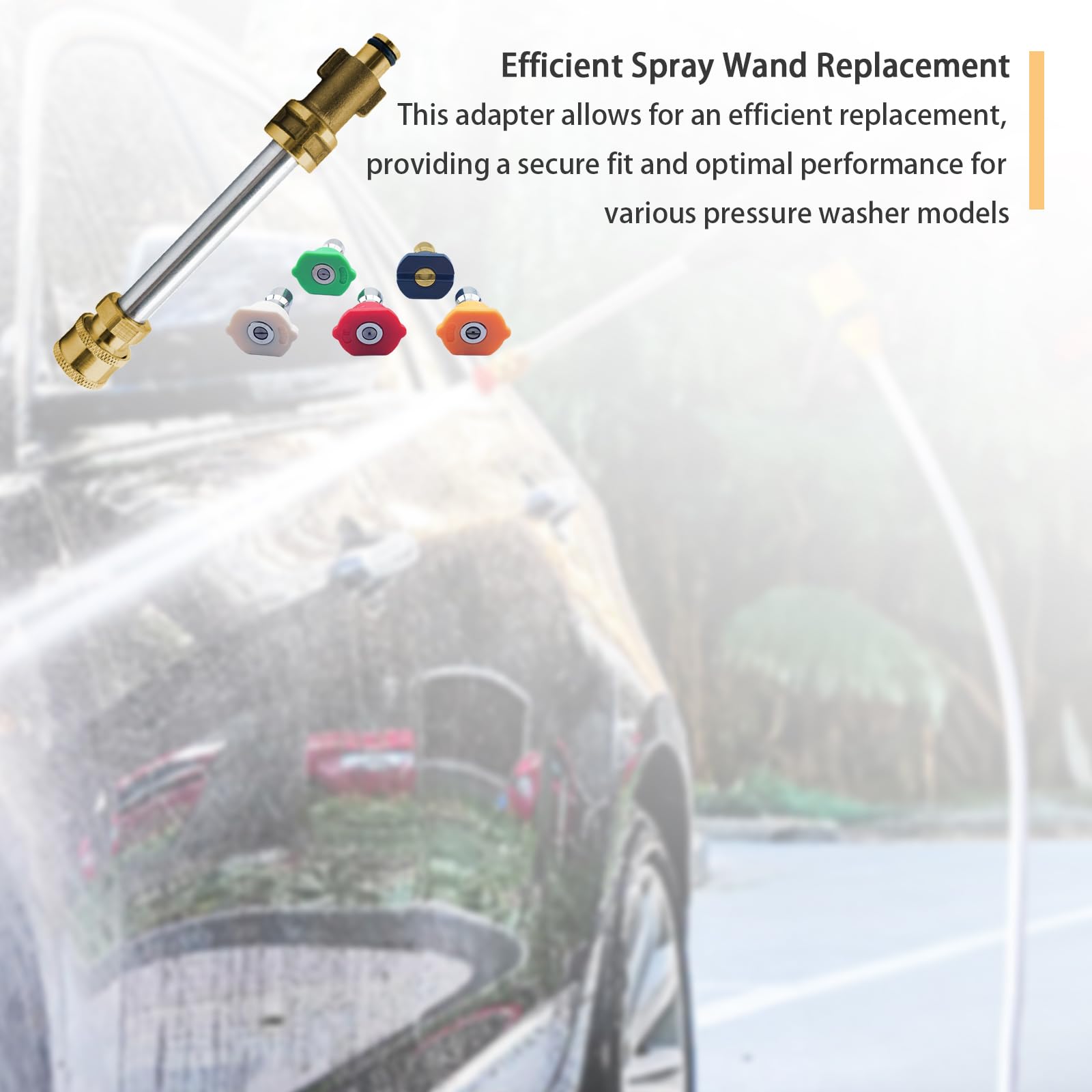 GKZKNG black soap nozzle for low-pressure detergent application