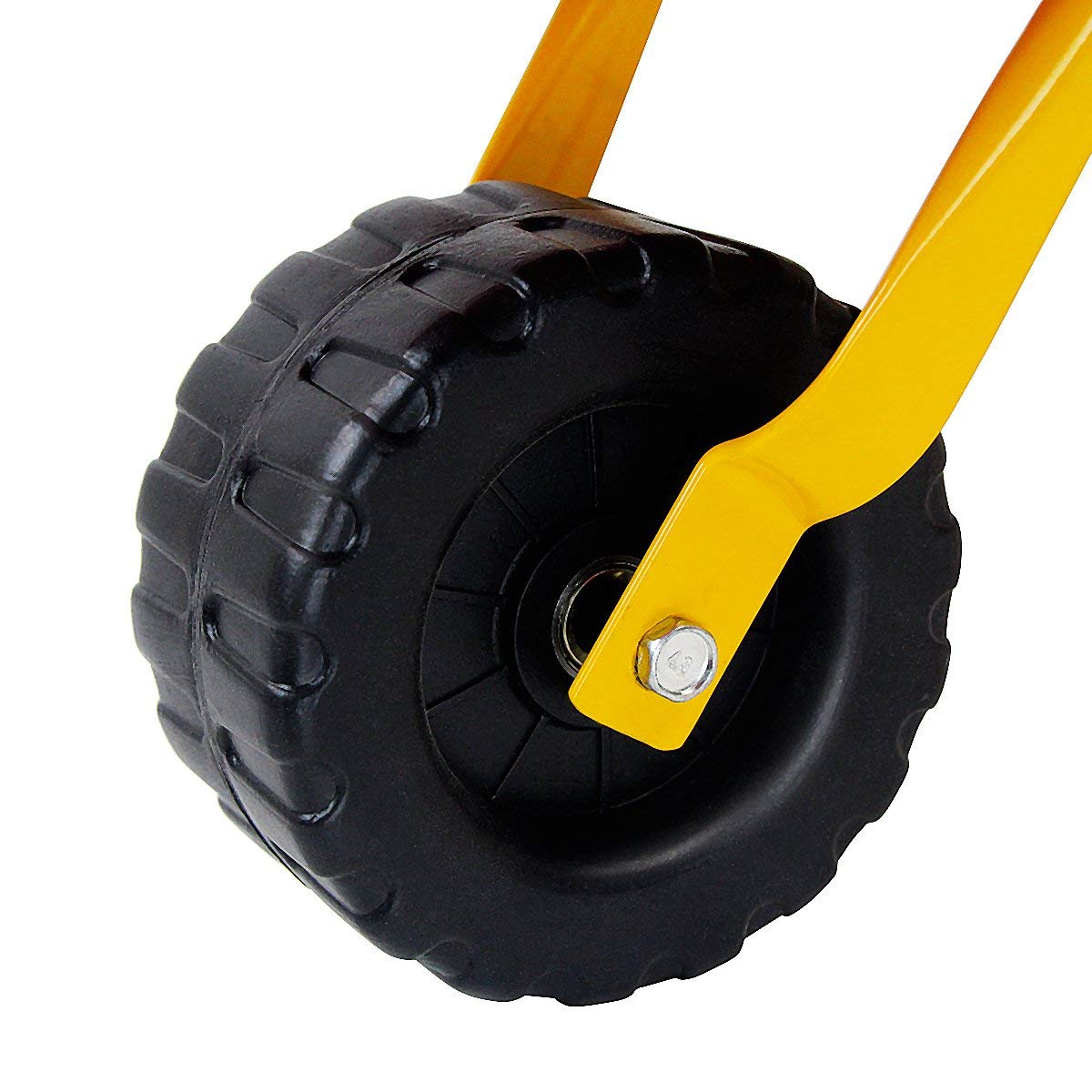 GLACER Nightcore wheelbarrow durability emphasis on steel undercarriage